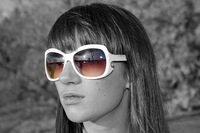 Kate in glasses